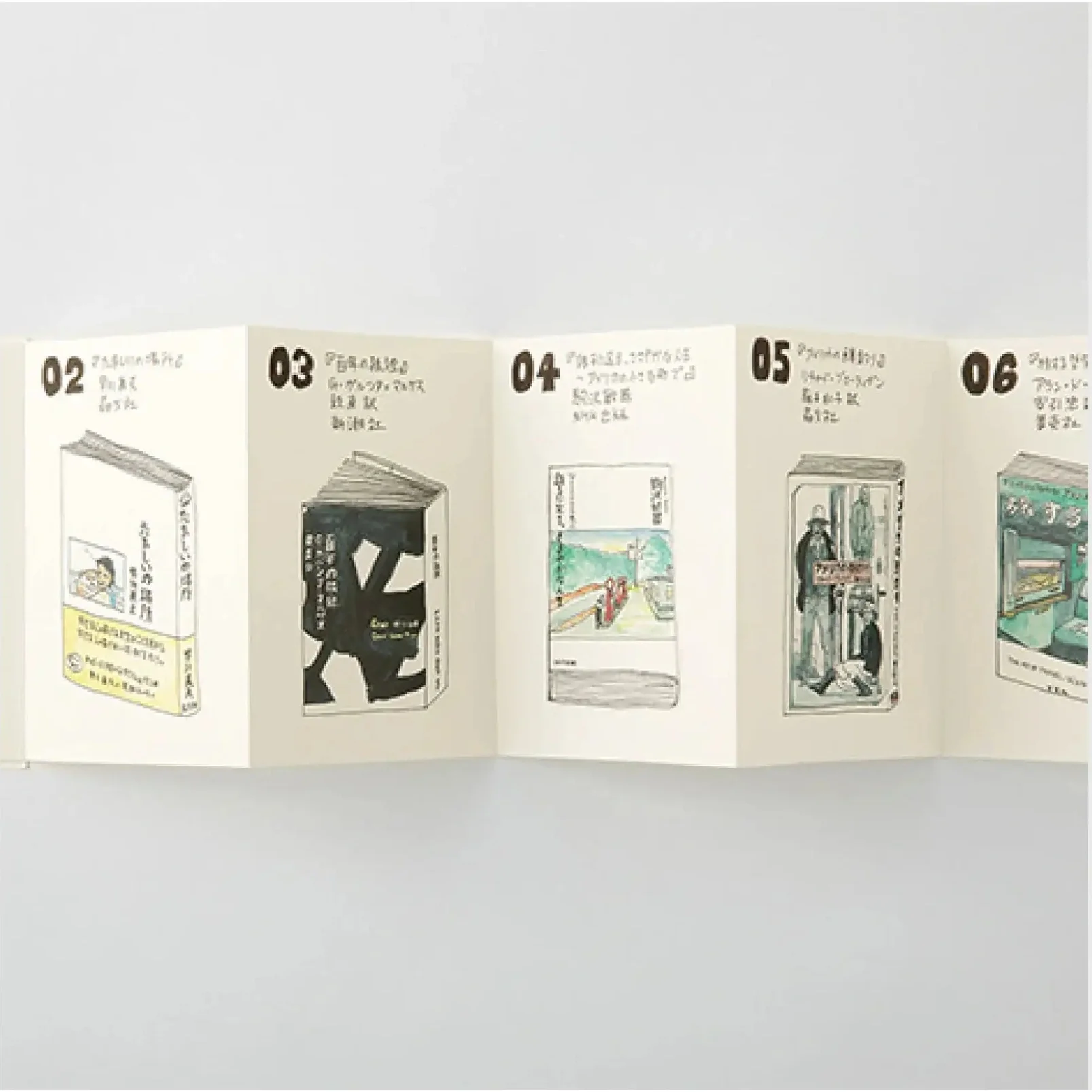 Traveler's Company Passport Notebook Refill 018 Accordion Fold Paper - Image 2