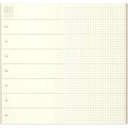 Traveler's Company Regular Notebook Refill 019 Week Diary/N - Image 3