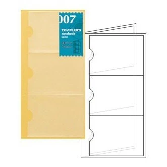 Traveler's Company Regular Notebook Refill 007 Card Holder - Image 3