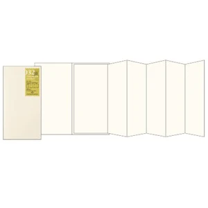 Traveler's Company Regular Notebook Refill 032 Accordion Fold Paper - Image 2
