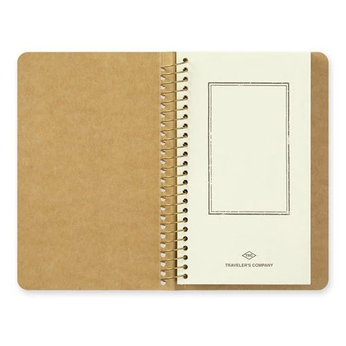 Traveler's Company Spiral Ring Note Paper Pocket A6 Slim - Image 3