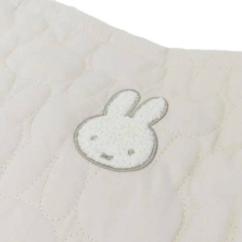 T's Factory Miffy Ivory Quilted Storage Basket - Image 4