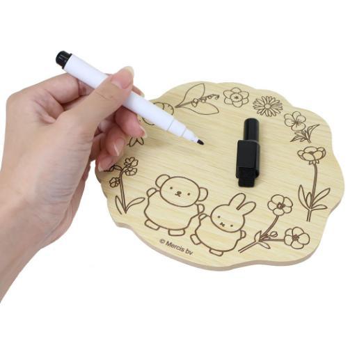 T's Factory Miffy Wooden Message Board - Boris & Miffy - Image 2