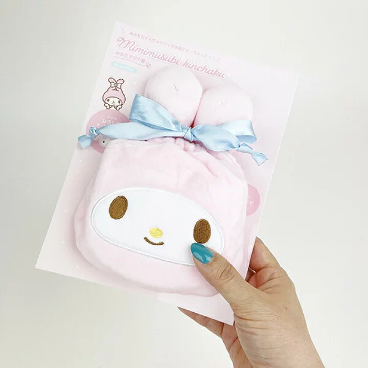 T's Factory My Melody Ear Drawstring Pouch - Image 2