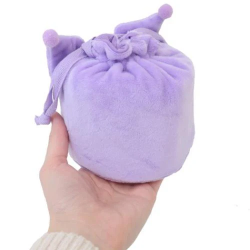 T's Factory Sanrio Character Drawstring Pouch - Kuromi - Image 2