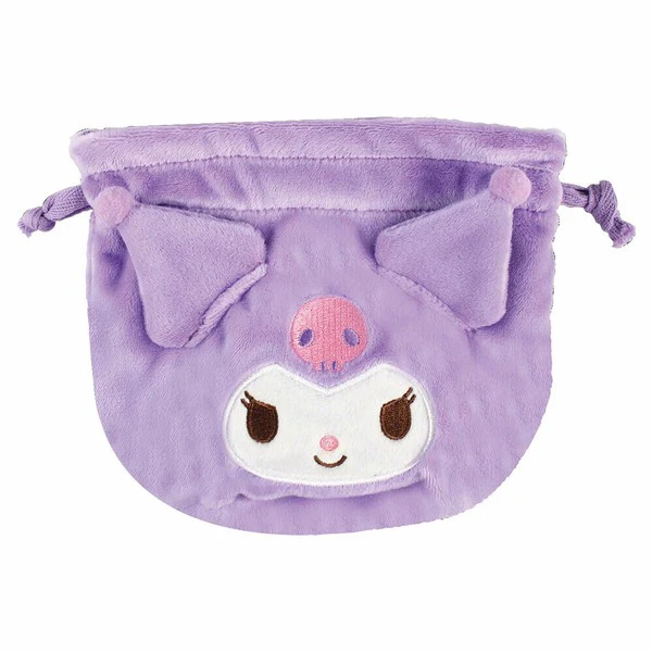 T's Factory Sanrio Character Drawstring Pouch - Kuromi - Image 5