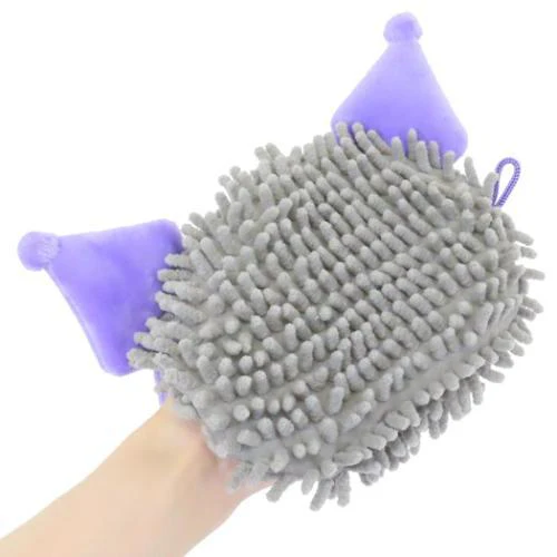 T's Factory Sanrio Cleaning Mittens - Kuromi - Image 2