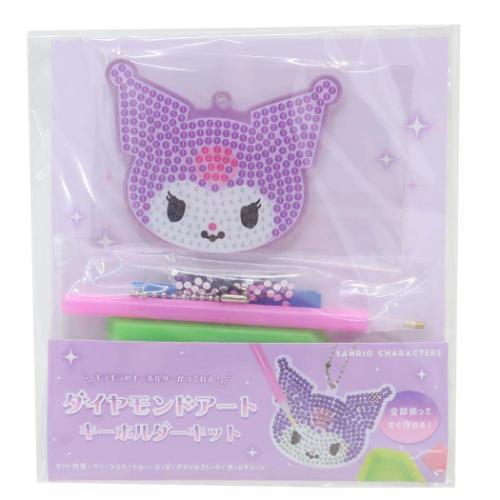 T's Factory Sanrio Diamond Art Keychain Kit - Kuromi - Image 4