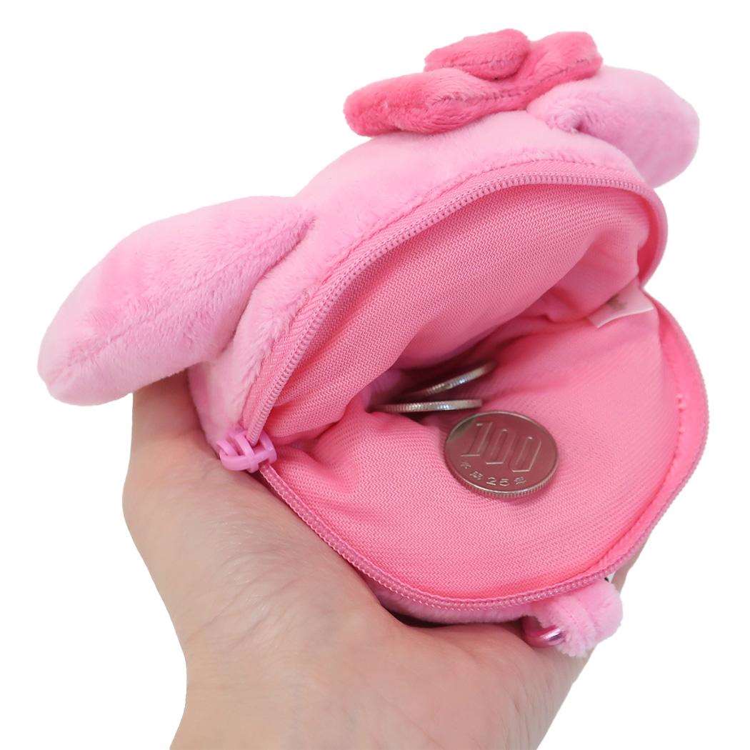 T's Factory Sanrio Mascot  Pouch Keychain w/Carabiner - My Melody - Image 4