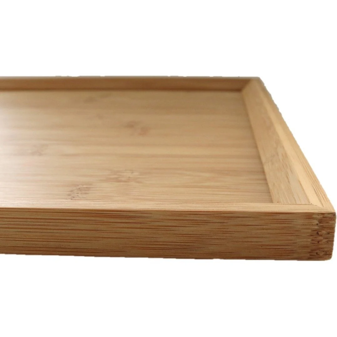 Wakacho Natural Wooden Tray 36cm - Image 4