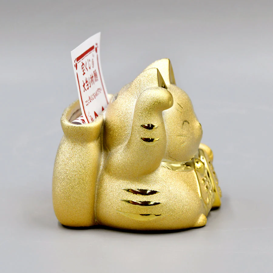 Yakushigama Gold Daifuku Maneki-Neko - Image 2