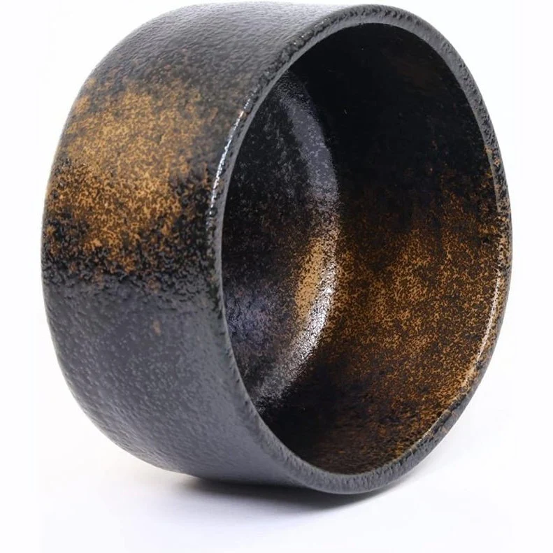 Yamaki Black Sand Matcha Bowl - Image 2