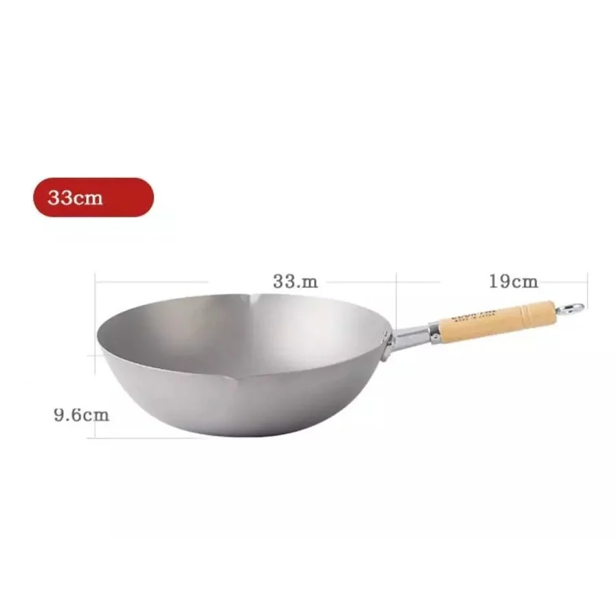 Yoshikawa Cook-Pal Titanium Wok 33cm - Image 3