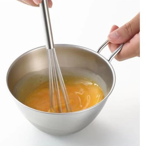 Yoshikawa Stainless Steel One-handle Bowl 12cm - Image 2