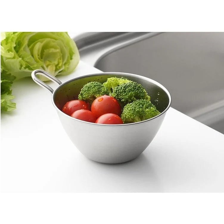 Yoshikawa Stainless Steel One-handle Bowl 12cm - Image 3