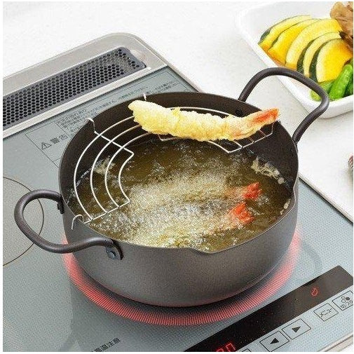 Yoshikawa Tempura Deep Frying Pot 22cm - Image 2