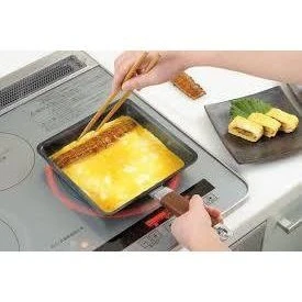 Yoshikawa Wide IH Tamagoyaki Omelette Pan 365 x 200 x 74mm - Image 2