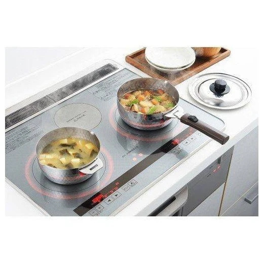 Yoshikawa Yukihira Pot Set [16cm/18cm] - Image 3