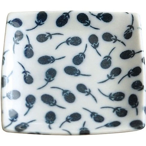 Youbi Porcelain Square Mini Dish 5.5 - Image 3